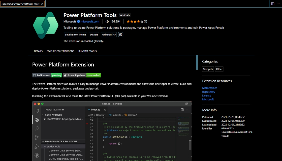 Power Platform Tools